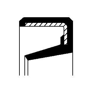 Seal Ring, steering knuckle CORTECO 12016519B