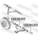 Набор болтов для коррекции развала колёс FEBEST 1429-002-KIT