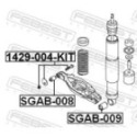 Camber Correction Screw FEBEST 1429-004-KIT