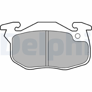 Brake Pad Set, disc brake DELPHI LP1053