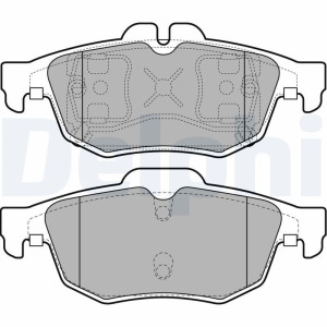 Brake Pad Set, disc brake DELPHI LP2259