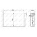 Heat Exchanger, interior heating NRF 58640