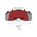 Brake Pad Set, disc brake TEXTAR 2942602
