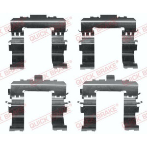 Комплектующие, колодки дискового тормоза QUICK BRAKE 109-0020