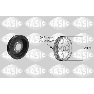 Belt Pulley, crankshaft SASIC 2156062