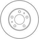 Brake Disc TRW DF2721