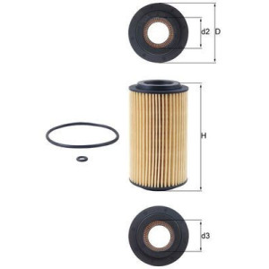 Oil Filter KNECHT OX 153D1