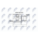 Joint Kit, drive shaft NTY NPW-MZ-023