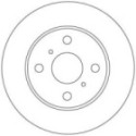 Brake Disc TRW DF4112
