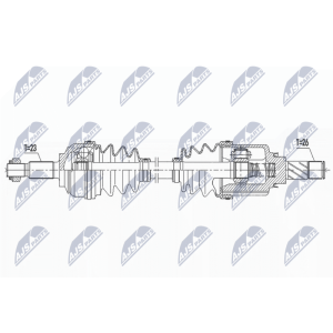 Vetoakseli NTY NPW-RE-191