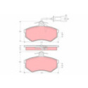 Brake Pad Set, disc brake TRW GDB404