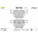 Brake Pad Set, disc brake VALEO 301754