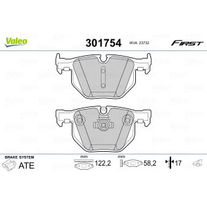 Jarrupala, levyjarru VALEO 301754