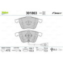 Brake Pad Set, disc brake VALEO 301863