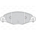 Brake Pad Set, disc brake VALEO 302020