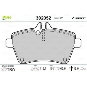 Jarrupala, levyjarru VALEO 302052