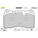 Brake Pad Set, disc brake VALEO 302097