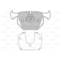 Brake Pad Set, disc brake VALEO 598580