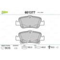 Brake Pad Set, disc brake VALEO 601377