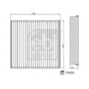 Filter, cabin air FEBI BILSTEIN 176020