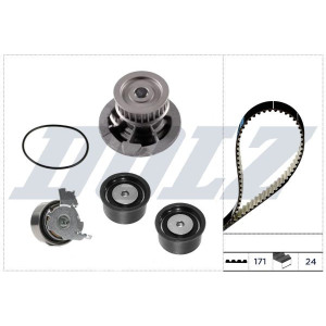 Vesipumppu + jakohihnasarja DOLZ KD325