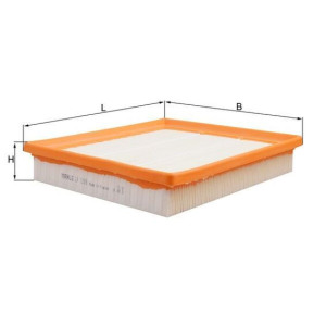 Воздушный фильтр KNECHT LX 1288