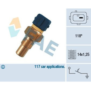 Temperature Switch, coolant warning lamp FAE 35290