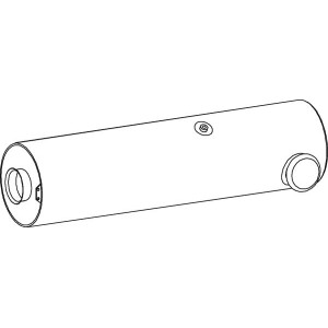 Takaäänenvaimentaja DINEX 66345