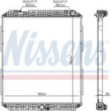 Radiator, engine cooling NISSENS 671760
