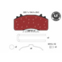Brake Pad Set, disc brake TEXTAR 2931501