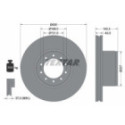 Brake Disc TEXTAR 93186700