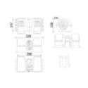 Sisätilapuhallin MAHLE AB 38 000S