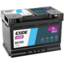 Käynnistysakku EXIDE EK720