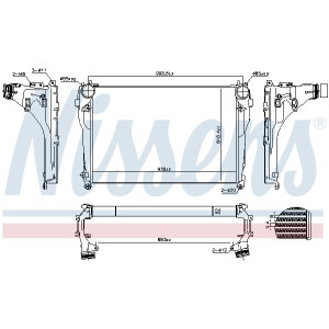 Интеркулер NISSENS 961565