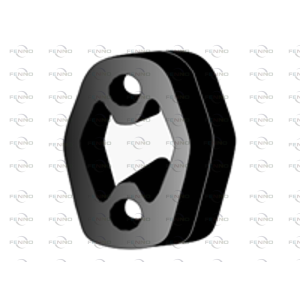 Rubber Strip, exhaust system FENNO X30203