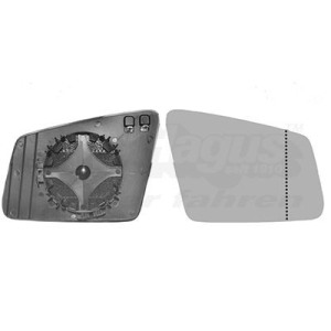Mirror Glass, exterior mirror VAN WEZEL 3044838