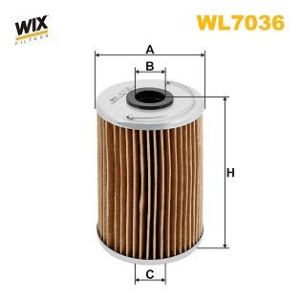 Oil Filter WIX FILTERS WL7036