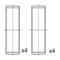 Connecting Rod Bearing FAI AutoParts BB2040-STD