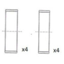 Шатунный подшипник FAI AutoParts BB2062-STD