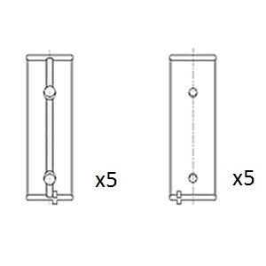 Подшипник коленвала FAI AutoParts BM1042-STD