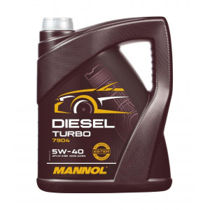 Mootoriõli MANNOL Diesel Turbo 5W40 5L MN7904-5