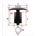 A6-07 duubel/must/9-10mm/T22mm/
