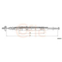 Cable Pull, parking brake COFLE 92.10.823
