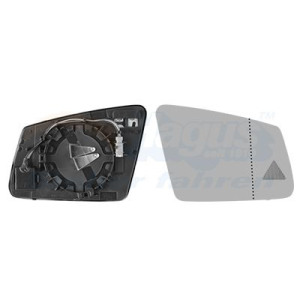 Mirror Glass, exterior mirror VAN WEZEL 3044836