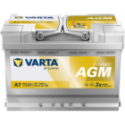 Стартерная аккумуляторная батарея VARTA 570901076K262