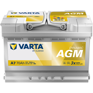 Стартерная аккумуляторная батарея VARTA 570901076K262