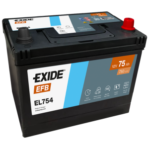Стартерная аккумуляторная батарея EXIDE EL754