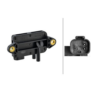 Sensor, exhaust pressure HELLA 6PP 009 409-681