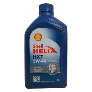 Synthetic oil SHELL 5W40 HELIX HX7 1L