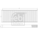 Filter,salongiõhk FEBI BILSTEIN 173019